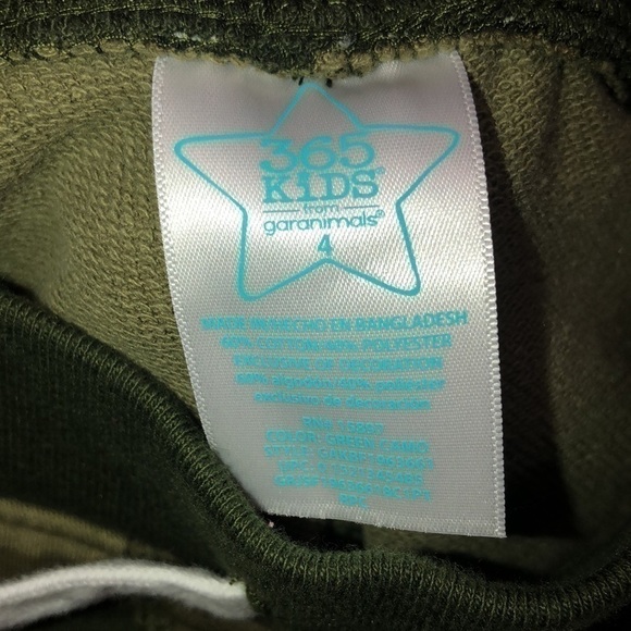 5/$10 Boys size 4 camouflage sweatpants - Picture 5 of 8